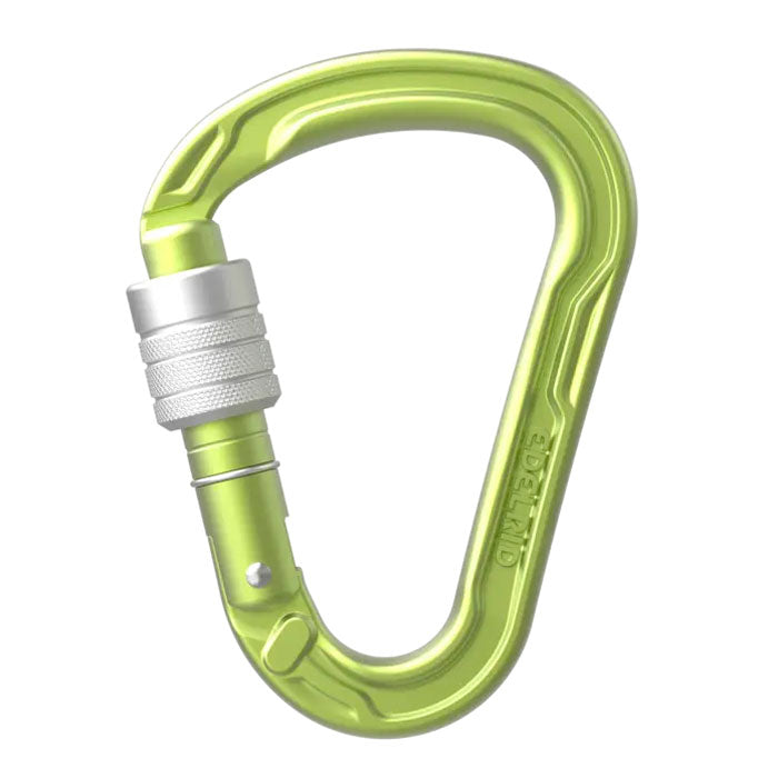 Edelrid Hms Strike Ii Screw Gate Climbing Carabiner 1 Colour Oasis