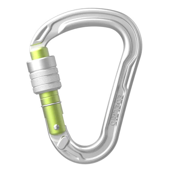 Edelrid Hms Strike Ii Screw Gate Climbing Carabiner 1 Colour Silver