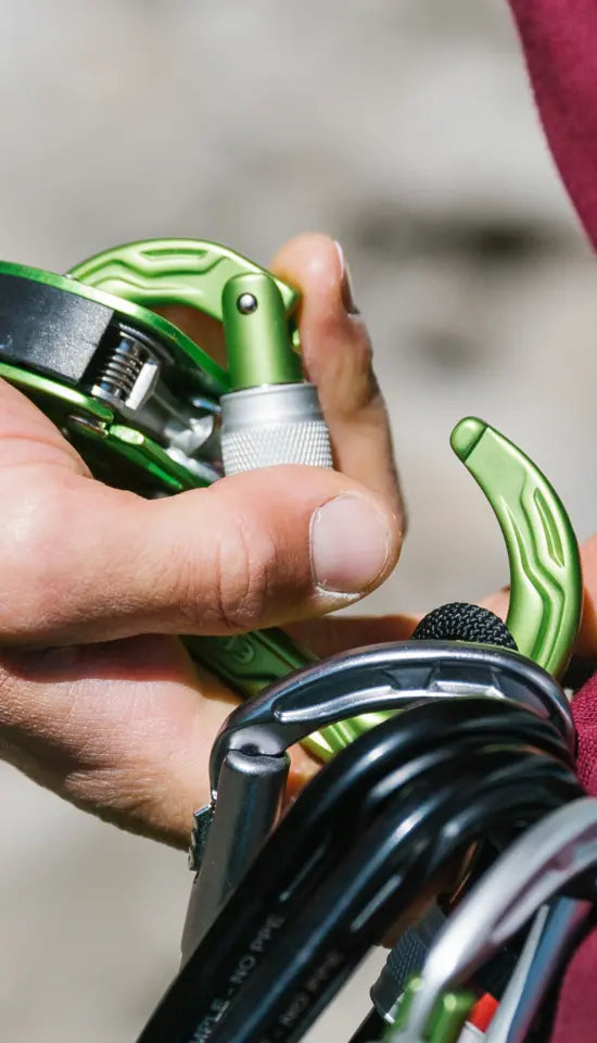 Edelrid HMS Bullet II Screw Gate Climbing Carabiner