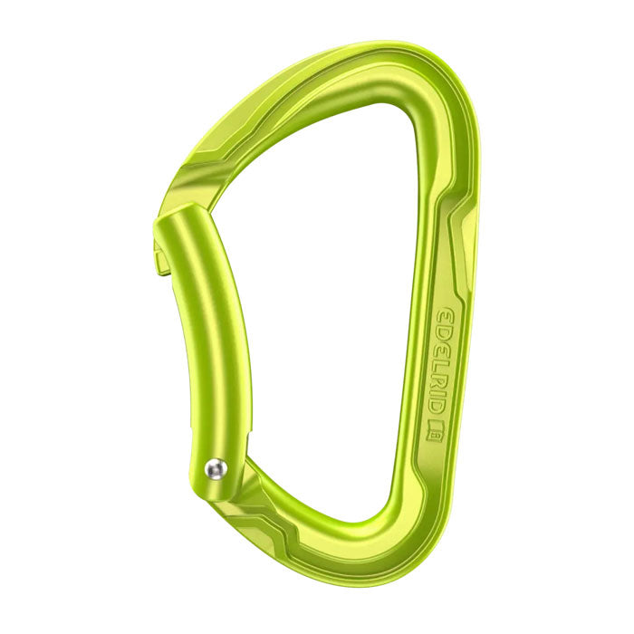 Edelrid Pure Iii Bent Gate Climbing Carabiner Colour Oasis