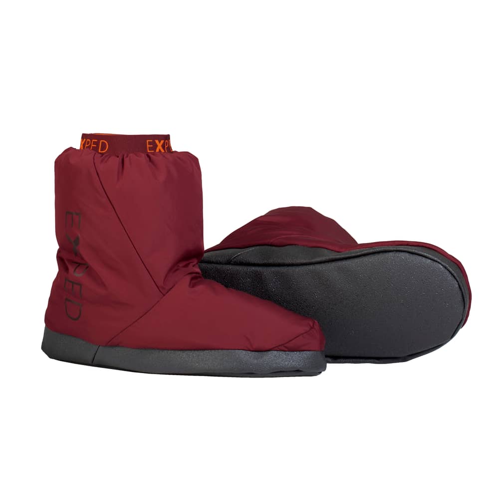 Exped Camp Booties Insulated Footwear Colour Burgundy