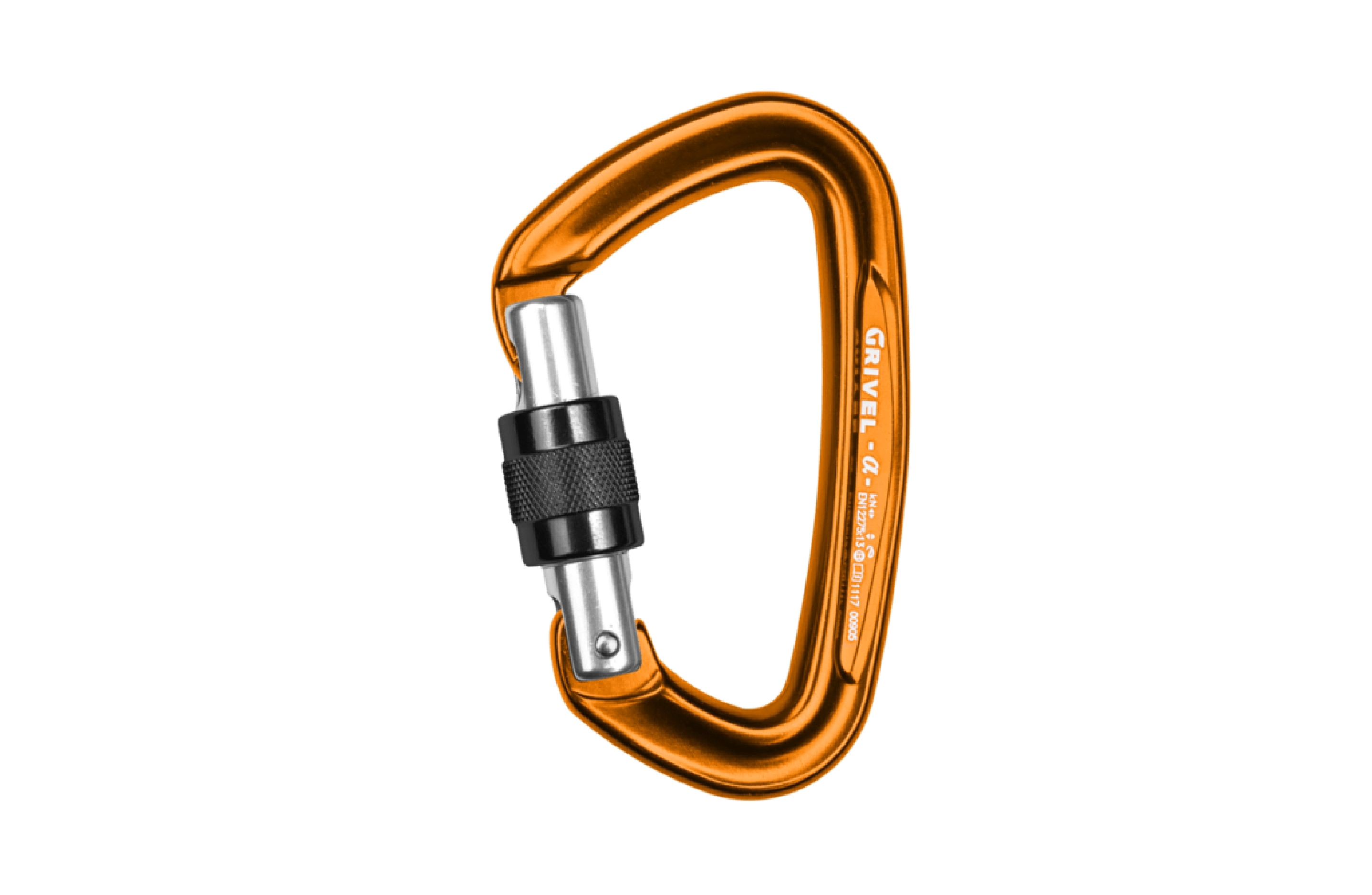Grivel K1N Alpha Screw Gate Climbing Carabiner