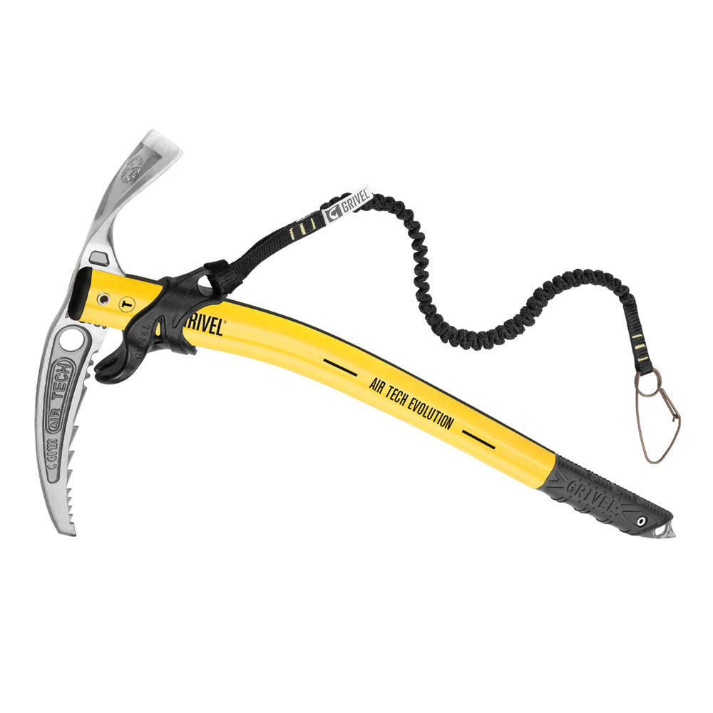 Grivel Air Tech Evolution T Ice Axe - Easy Slider Light Plus Leash