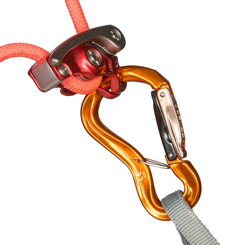 Grivel K10G Clepsidra Twin Gate Climbing Carabiner