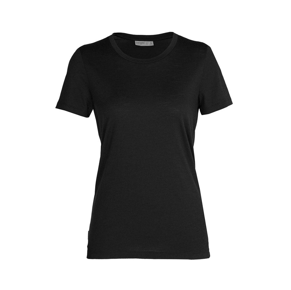 Icebreaker Tech Lite Ii Short Sleeve Womens T Shirt Colour Black