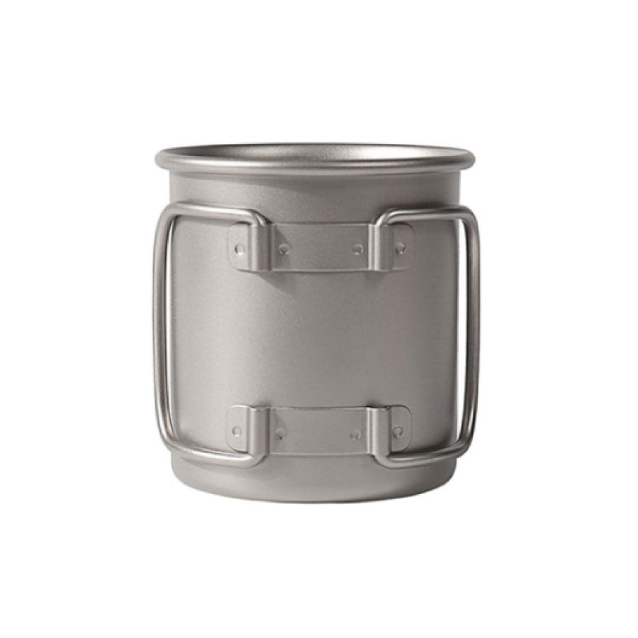 Keith Single-Wall Titanium Mug with Folding Handle