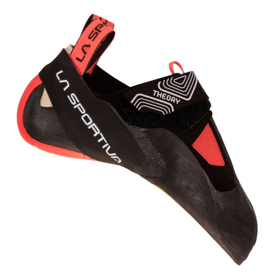 La Sportiva Theory Womens Climbing Shoe Black Hibiscus Colour Black_Hibiscus