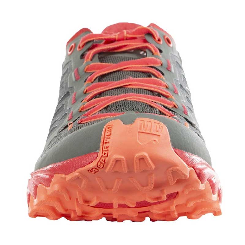 La Sportiva Helios III Womens Trail Running Shoe - Clay/Hibiscus