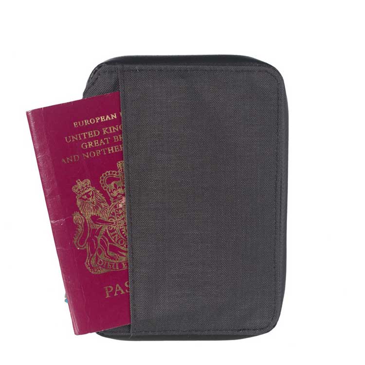 LifeVenture Recycled RFID Mini Travel Wallet