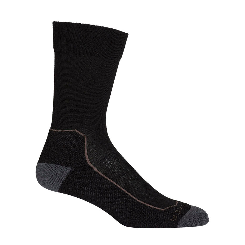 Icebreaker Hike Light Crew Mens Socks 2 Colour Black