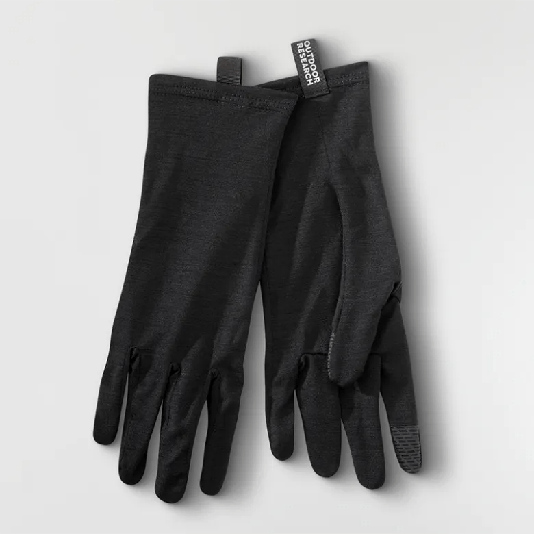 Outdoor Research Merino 150 Sensor Liners Gloves Colour Black