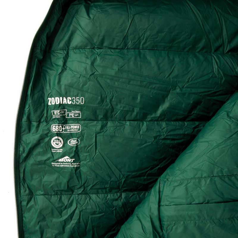 Mont Zodiac 350 Down Sleeping Bag