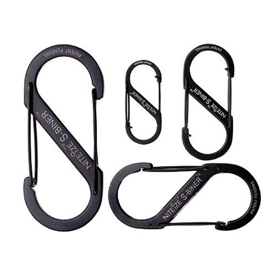 Niteize S Biner Accessory Carabiner Black Colour Black