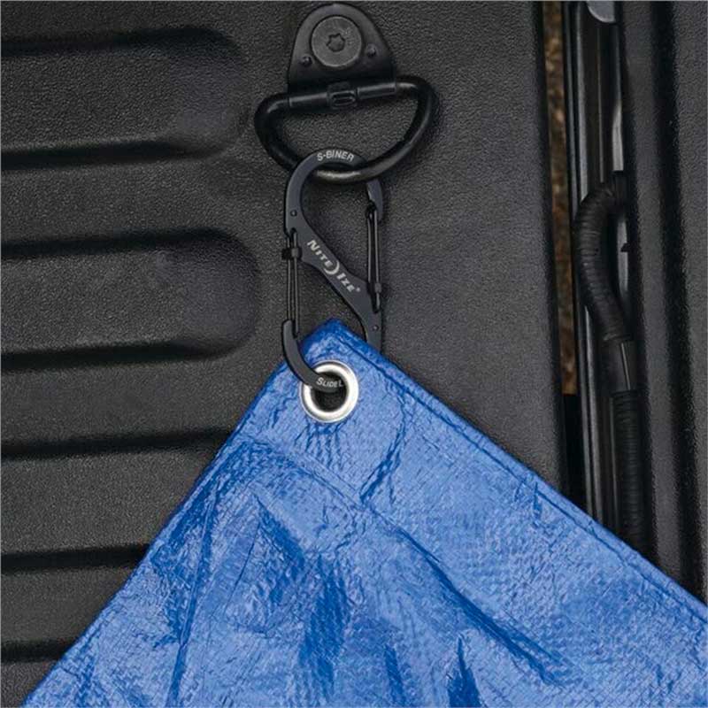 NiteIze S-Biner Stainless Steel SlideLock Accessory Carabiner