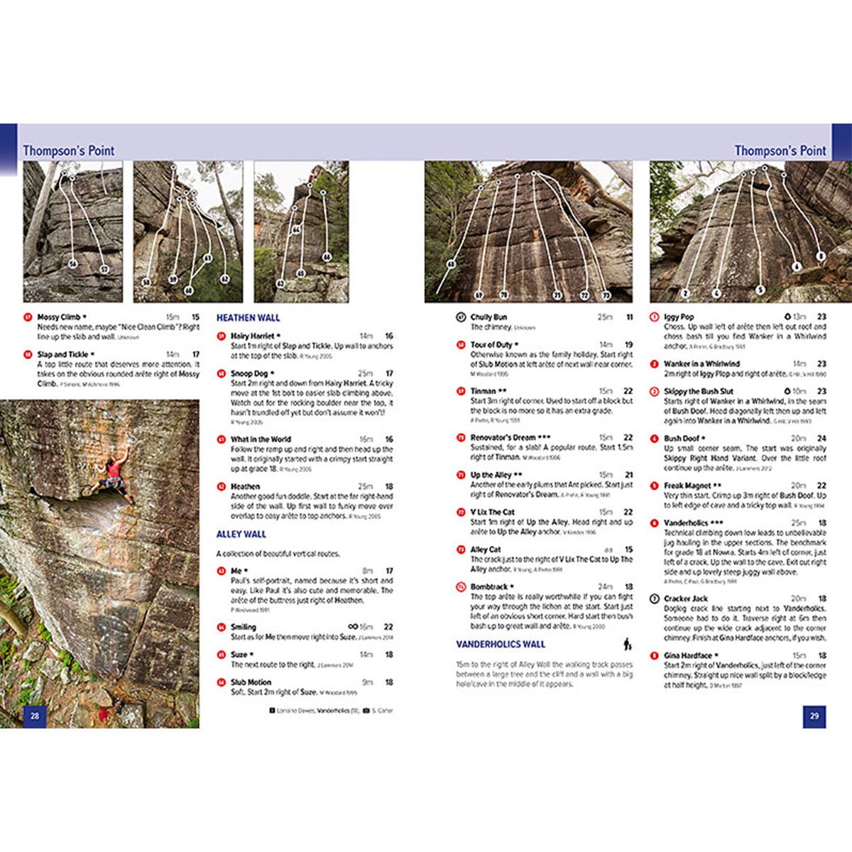 On Sight Photography Nowra Climbing Guidebook