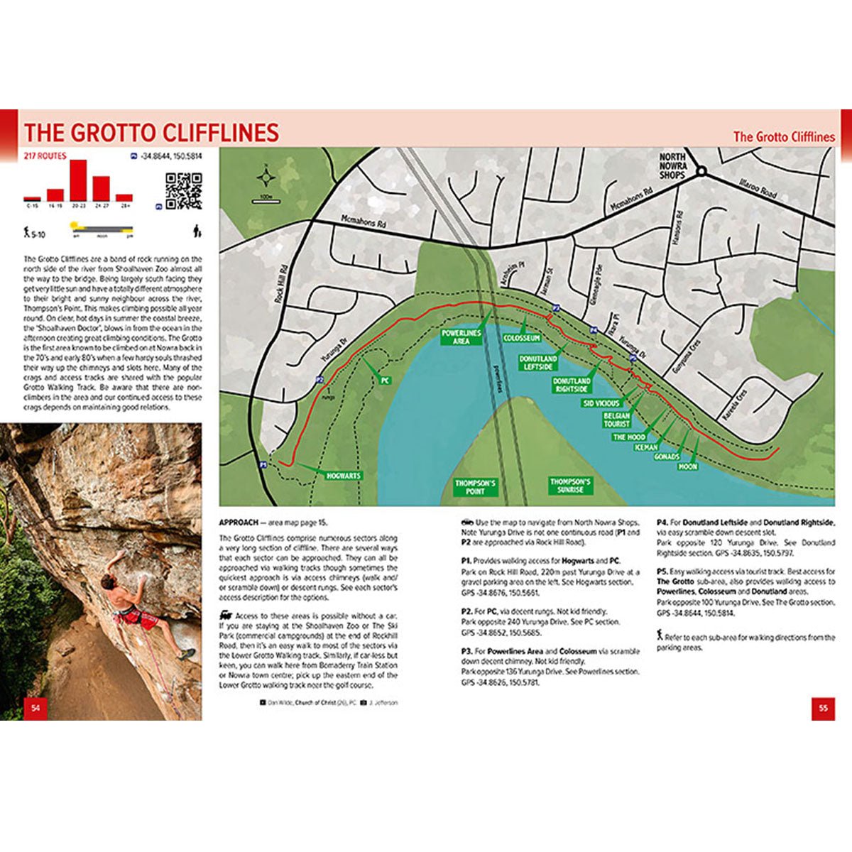 On Sight Photography Nowra Climbing Guidebook
