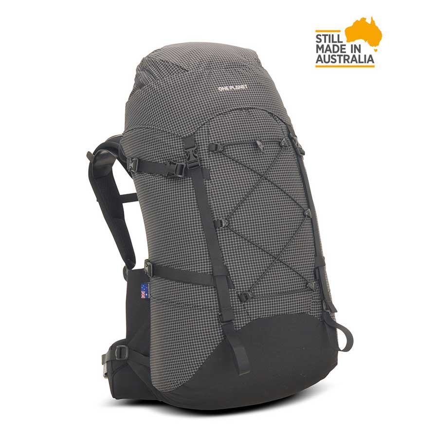 One Planet Extrovert 55L Pack Colour Black