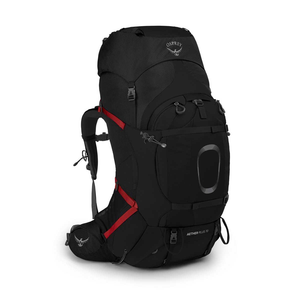Osprey Aether Plus 70 Litre Mens Hiking Backpack Colour Black