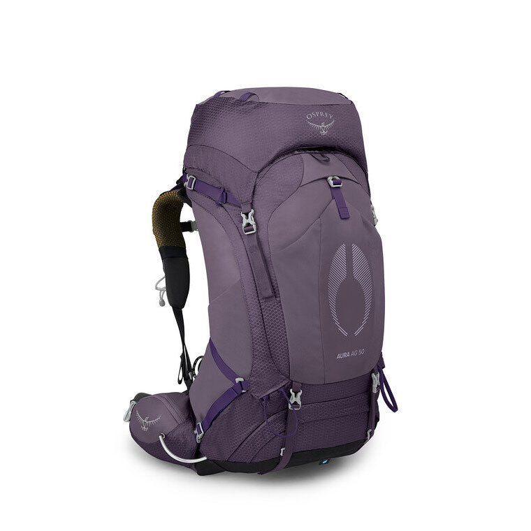 Osprey Aura Ag 50 Litre Womens Hiking Backpack 1 Colour Enchantment Purple