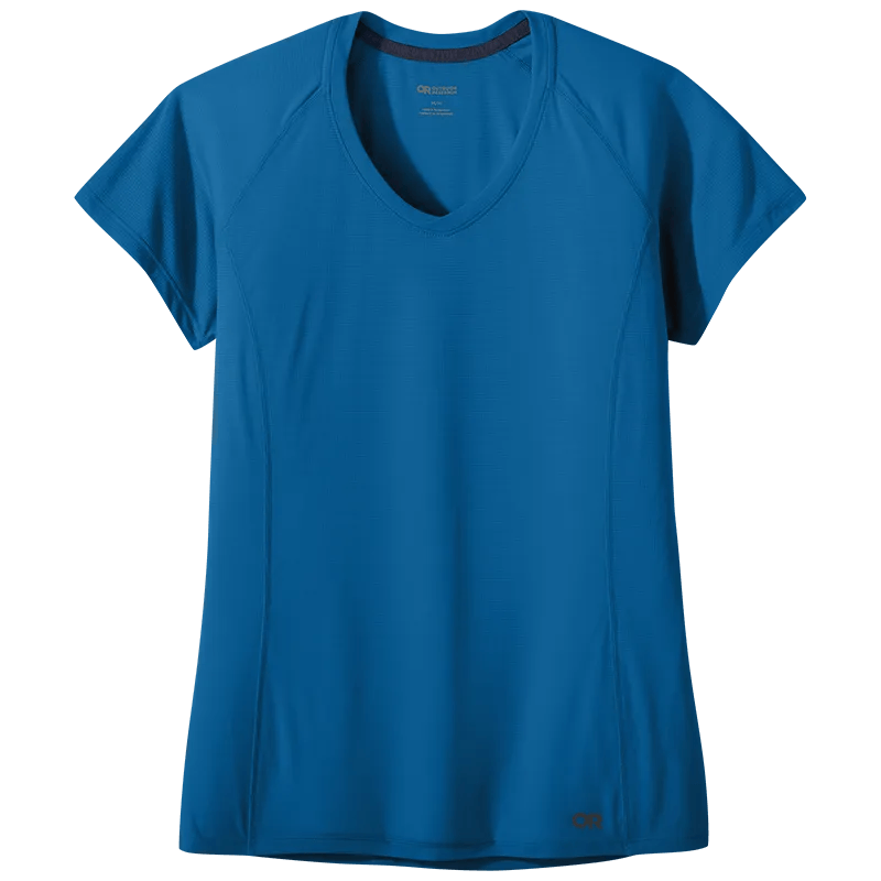 Outdoor Research Echo Womens Short Sleeve T-Shirt Colour Classic Blue
