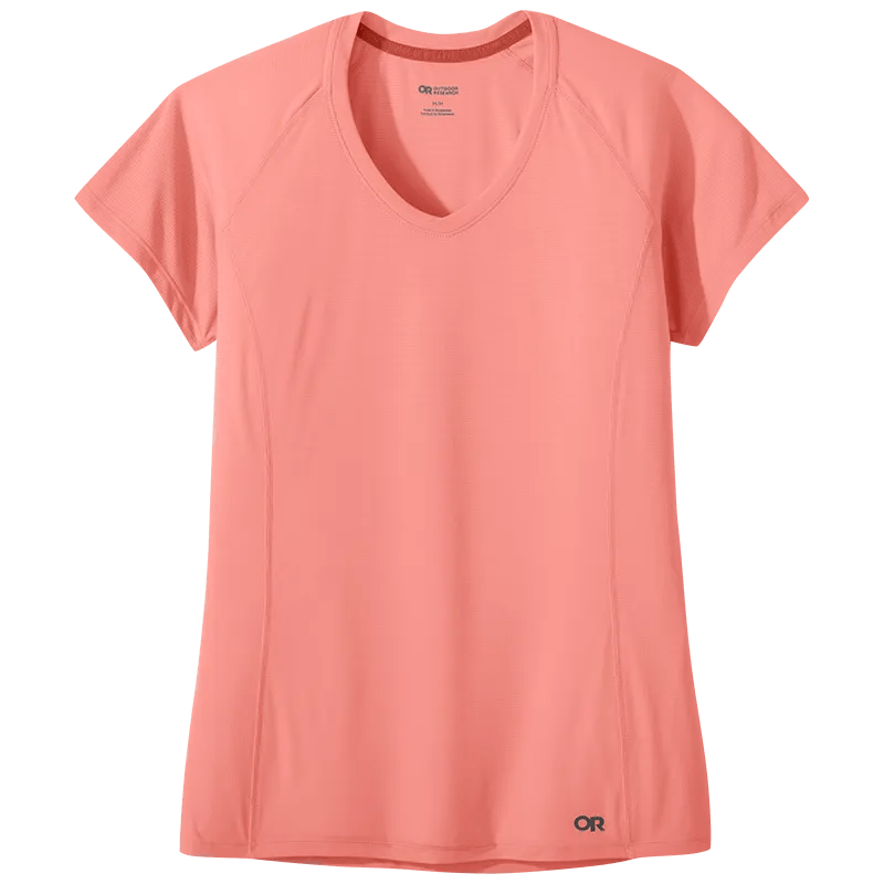 Outdoor Research Echo Womens Short Sleeve T-Shirt Colour Guava