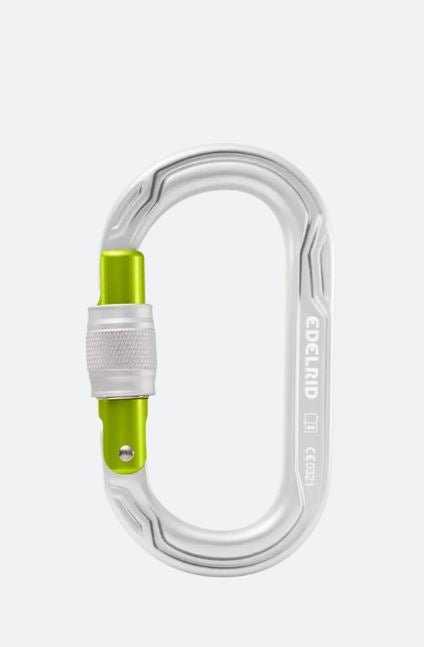Edelrid Oval Power 2500 Screw Ii Carabiner Colour Silver