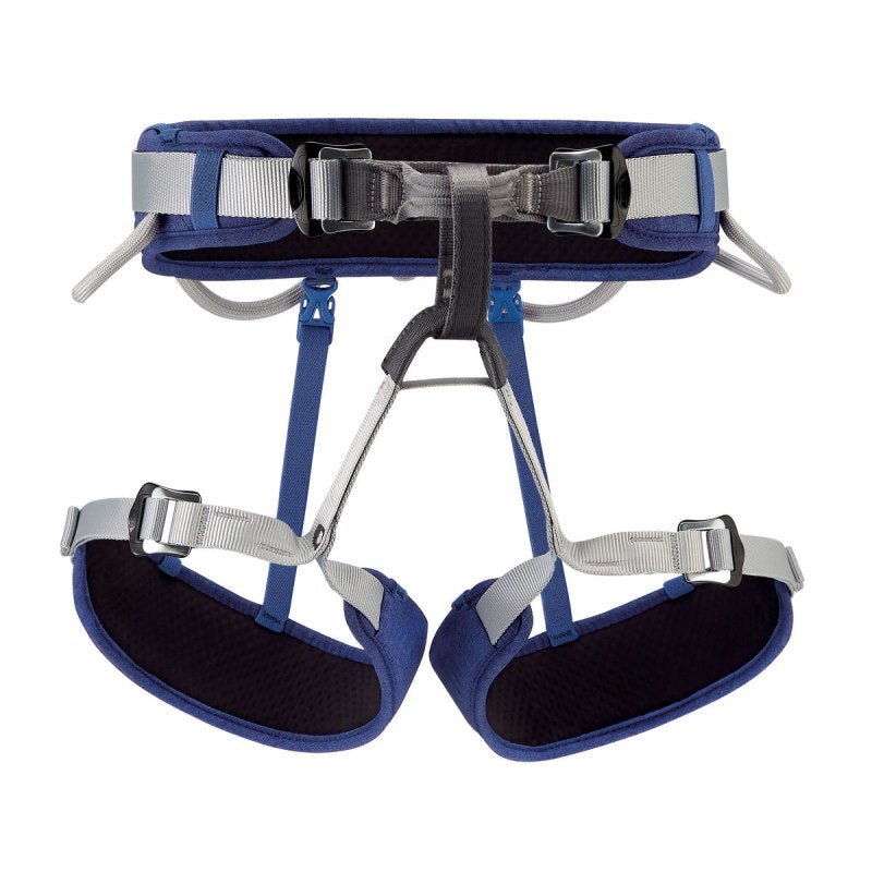 Petzl Corax Climbing Harness Blue Colour Blue
