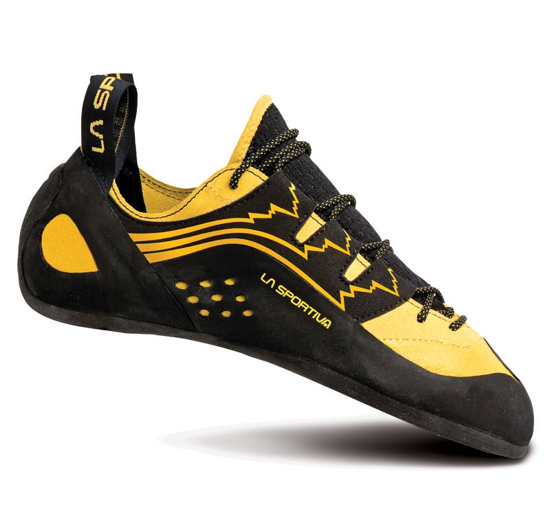 La Sportiva - Solution - Climbing shoes - White / Yellow | 34 (EU)