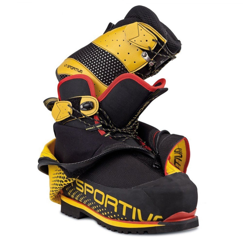 La Sportiva Olympus Mons EVO Mens Mountaineering Boot - Black/Yellow