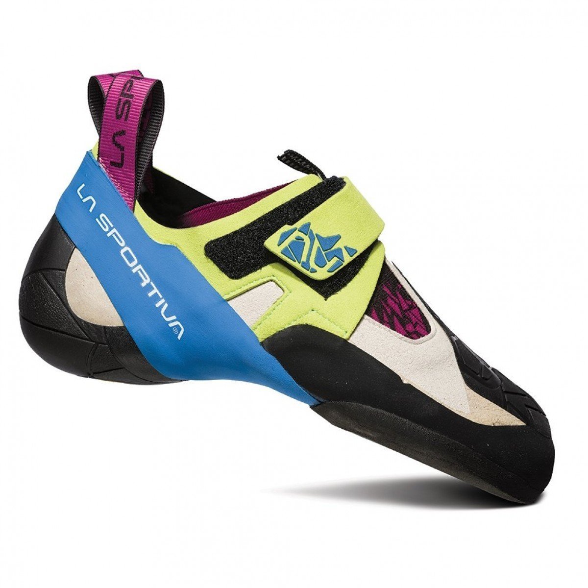 La Sportiva Skwama Womens Climbing Shoe Apple Green Cobalt Blue Colour Apple Green_Cobalt