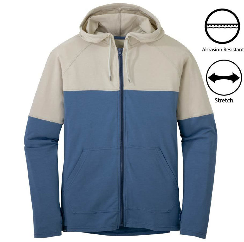 Outdoor Research Fifth Force Mens Hooded Zipped Top - Dusk/Cairn