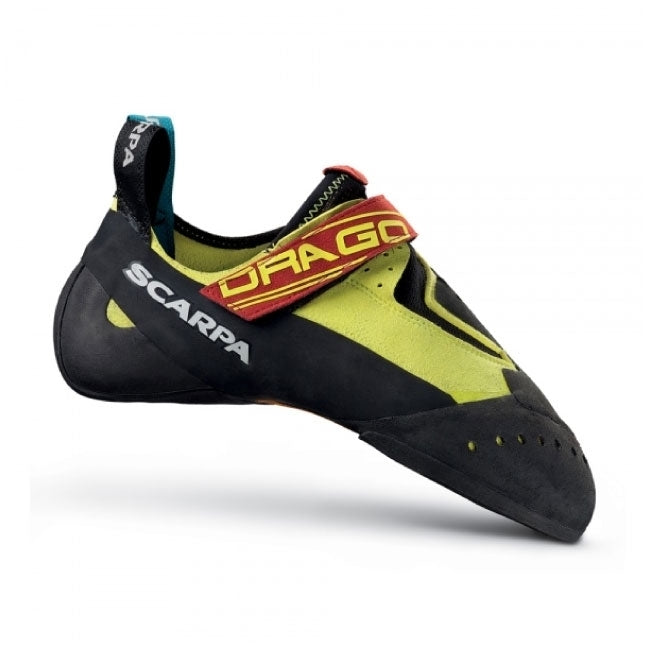 Scarpa Drago Climbing Shoe Yellow Colour Yellow
