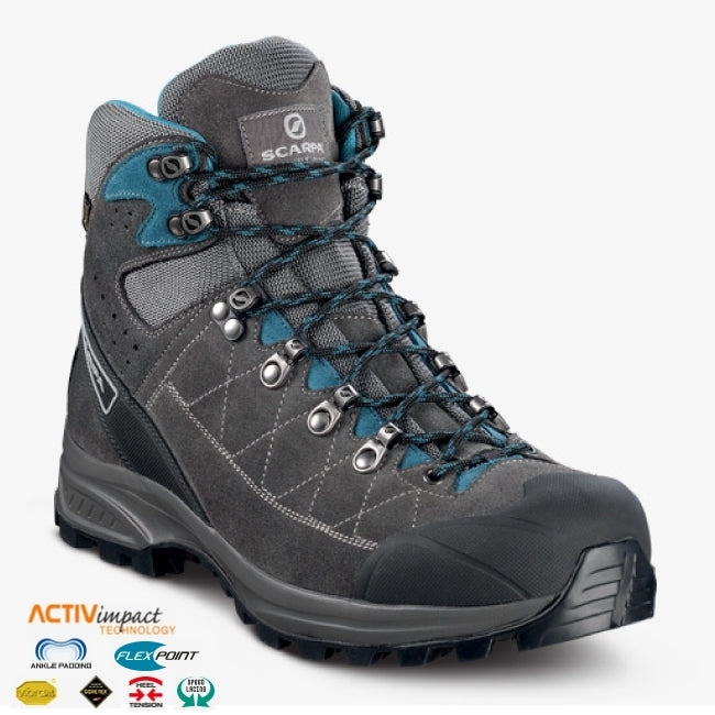 Scarpa Kailash Trek GTX Mens Hiking Boot - Grey/Blue