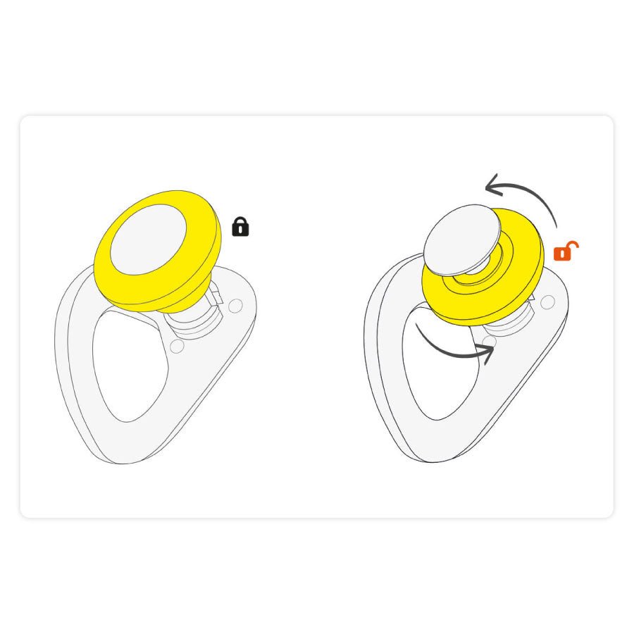Petzl Coeur Pulse 12mm Removable Anchor