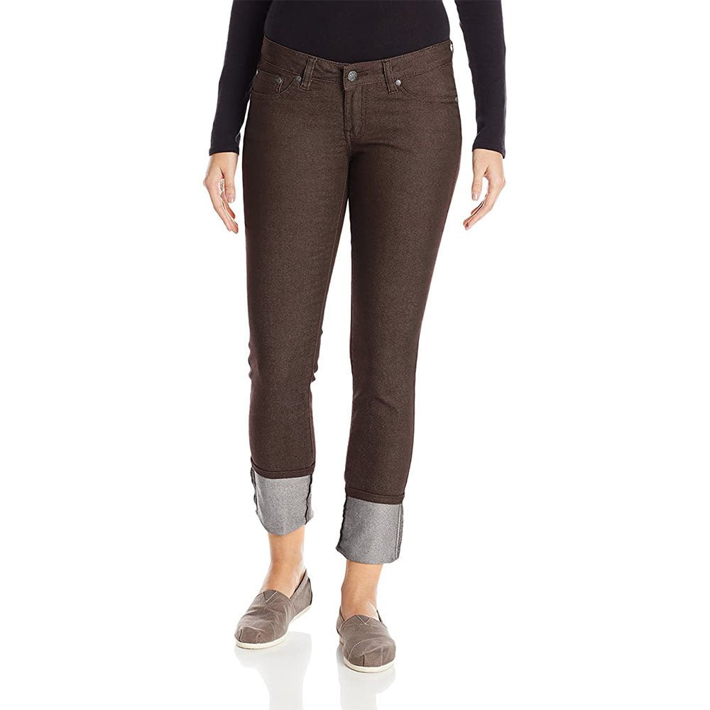 Prana Kara Jean Womens Pant Colour Volcanic Plum