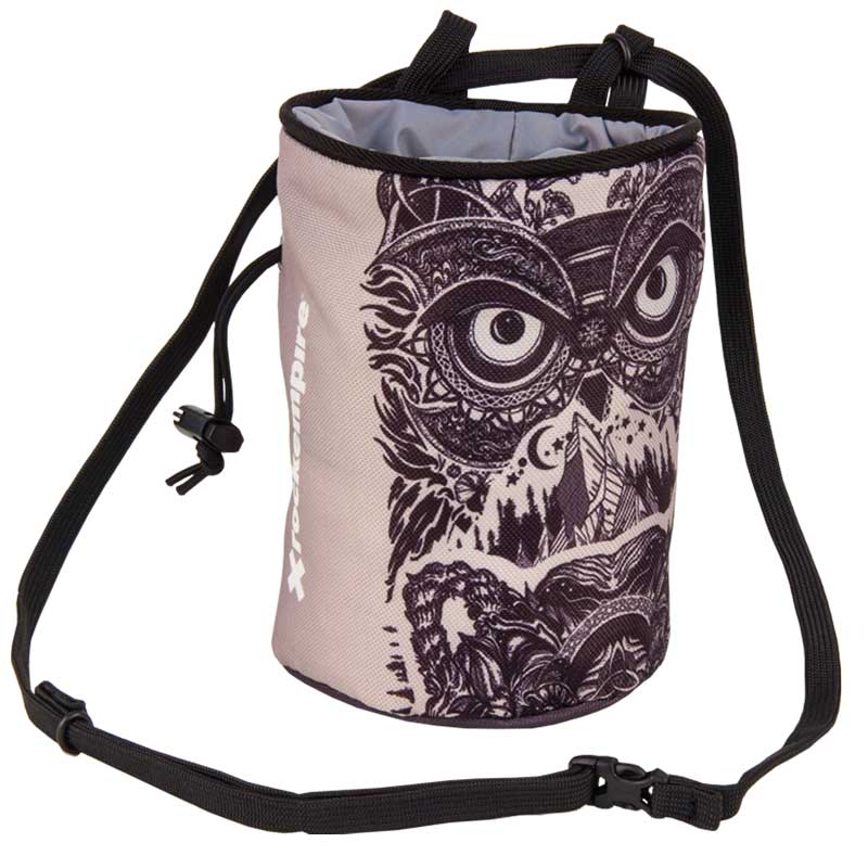 Rock Empire Chalk Bag Colour Owl Grey