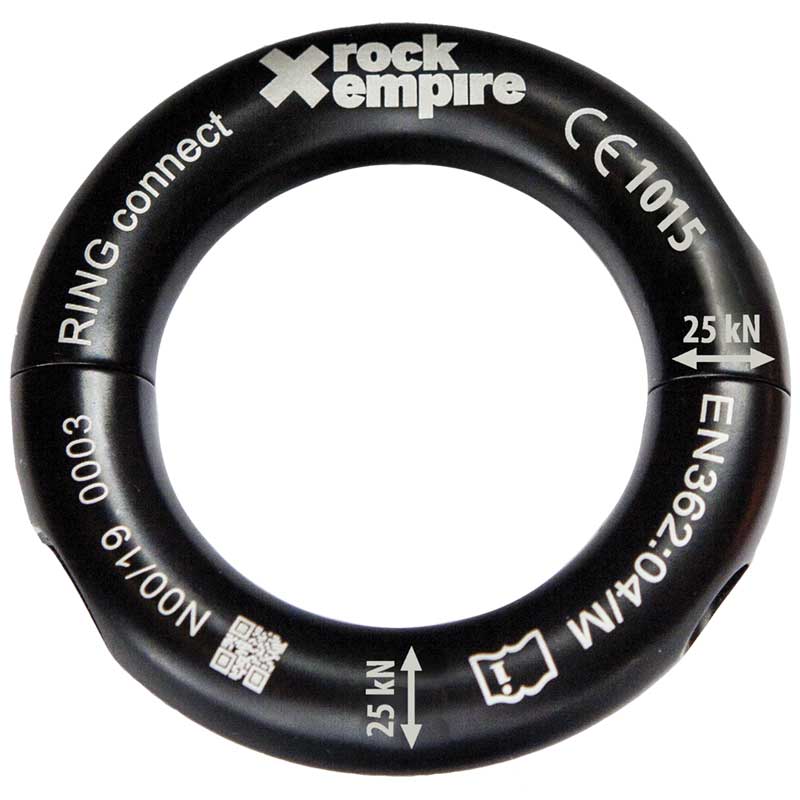 Rock Empire Ring Connector Colour Black