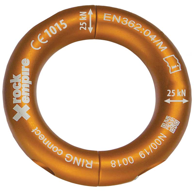 Rock Empire Ring Connector Colour Orange