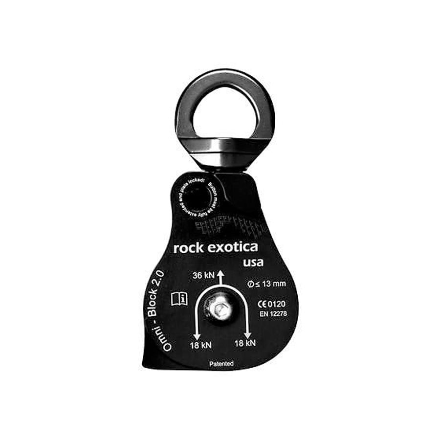 Rock Exotica Omni Block 2.0 Single Rope Pulley