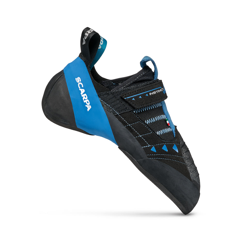 Scarpa Instinct Vsr Climbing Shoe Black Azure Colour Black Azure