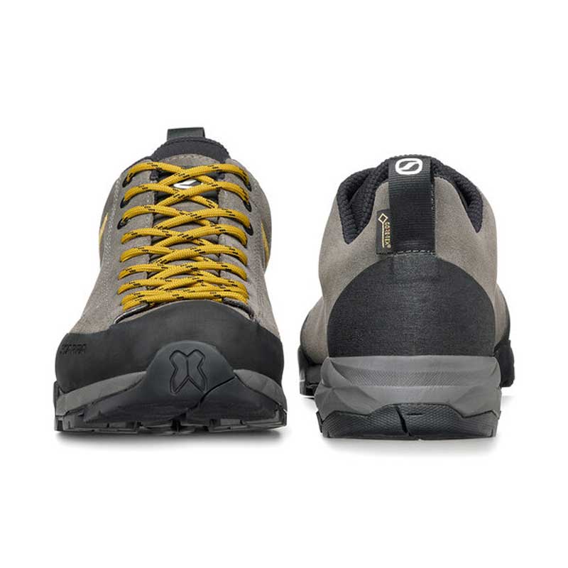 Scarpa Mojito Trail GTX Wide Mens Hiking Shoe - Titanium/Mustard
