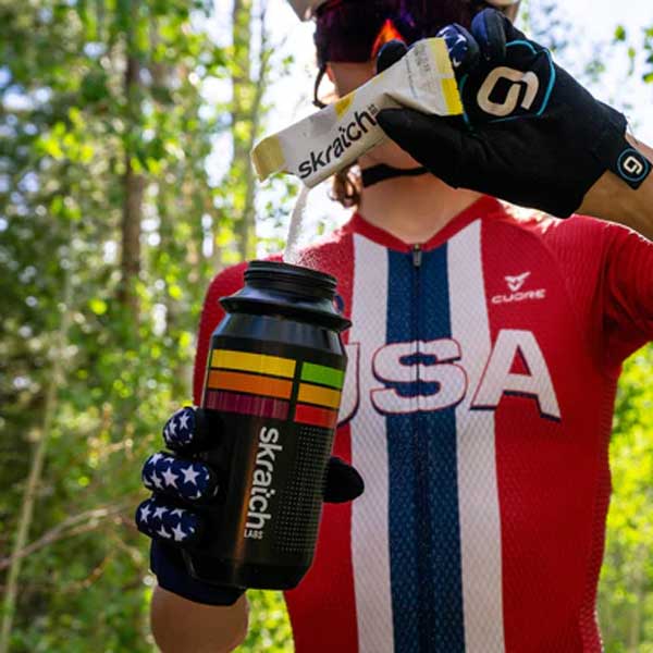 Skratch Labs Tacx Shiva Bottle 500Ml Colour Red