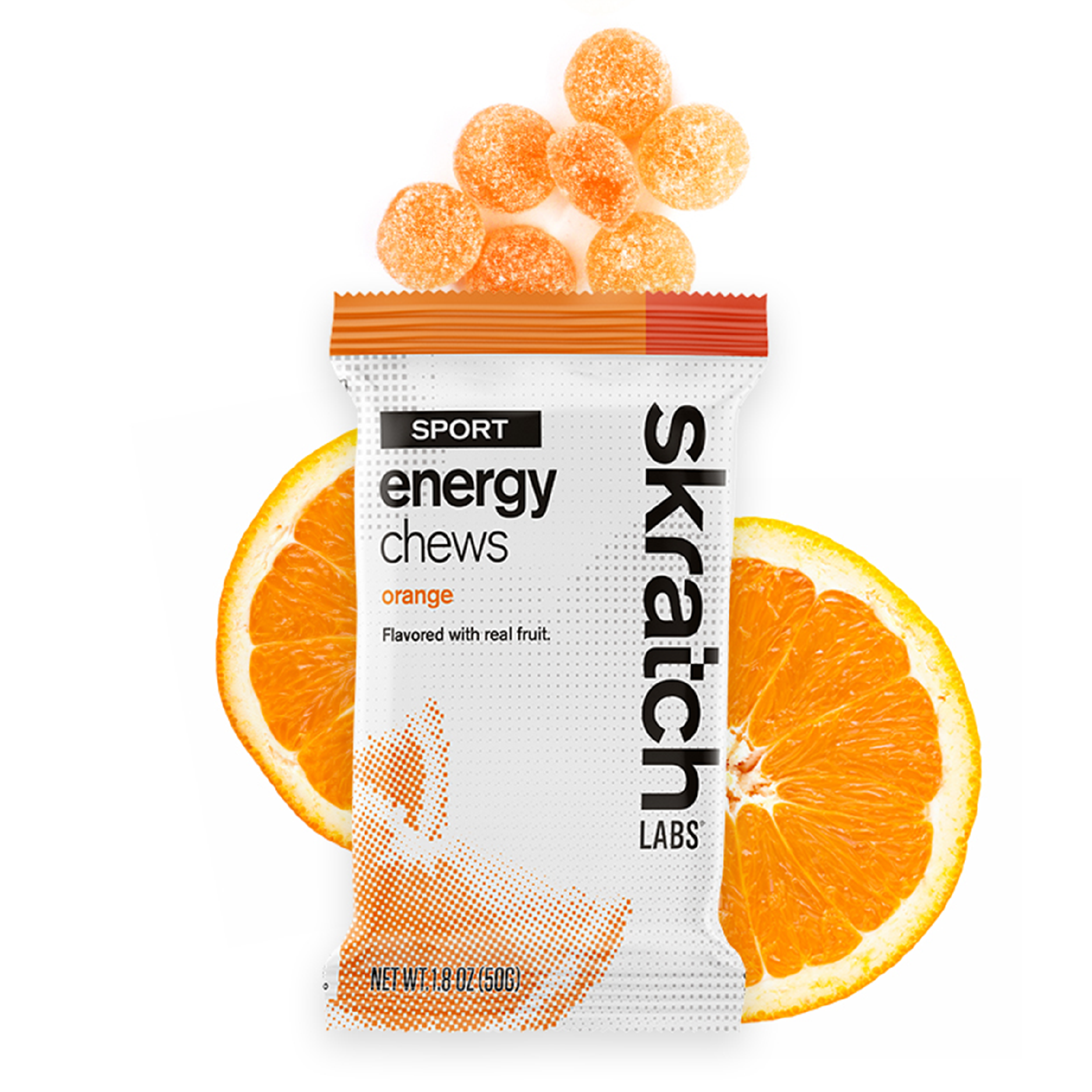 Skratch Labs Sport Energy Chews Colour Orange