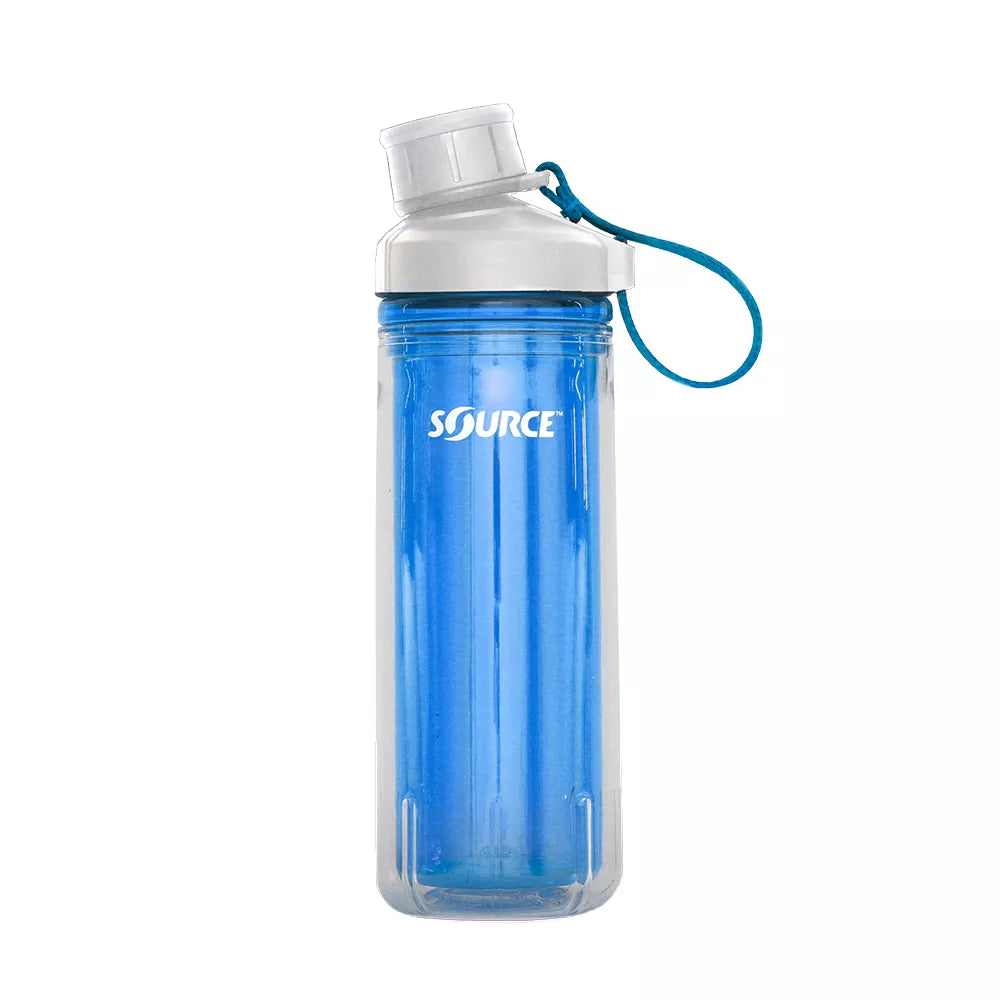 Source Eco Clickseal Tritan Double Wall Tritan Bottle 600Ml Colour Bayou Blue