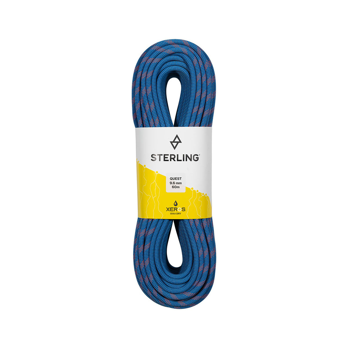 Sterling Quest 9 6Mm Xeros 60M Dynamic Climbing Rope Colour Blue