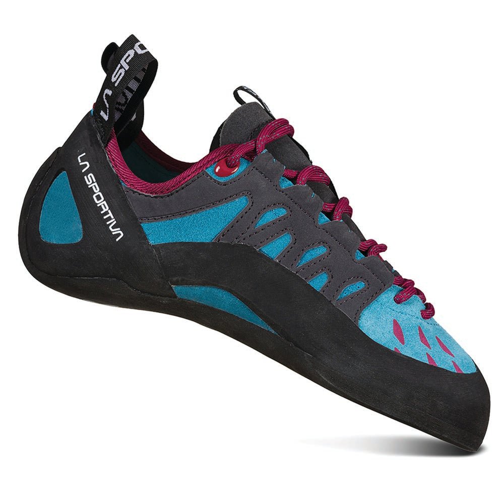La Sportiva Tarantulace Womens Climbing Shoe Topaz Red Plum Colour Topaz_Red Plum