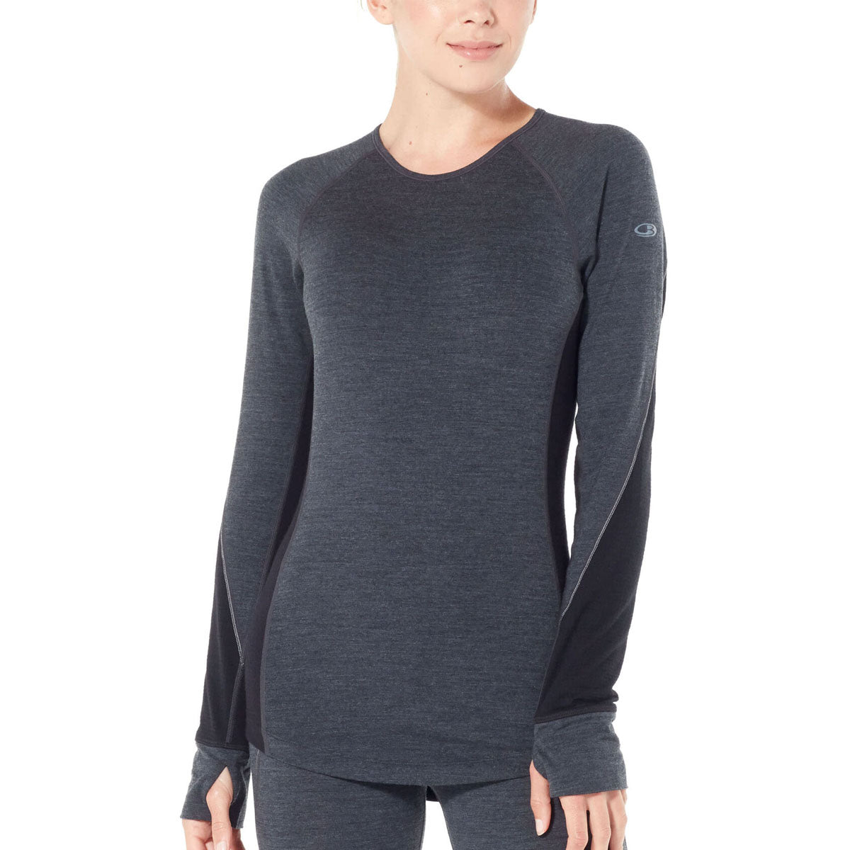 Icebreaker 260 ZoneKnit Long Sleeve Crewe Womens Thermal Top