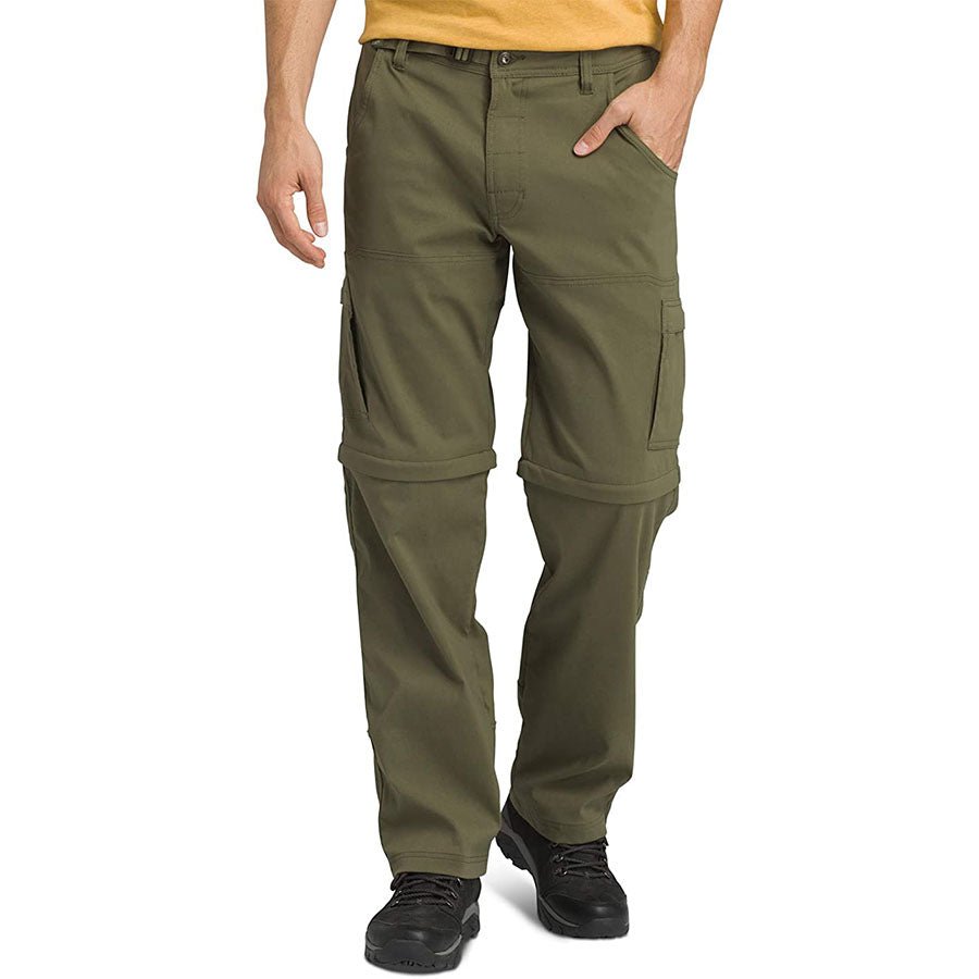 Prana Stretch Zion Convertible Mens Pant 32 Inseam Colour Cargo Green
