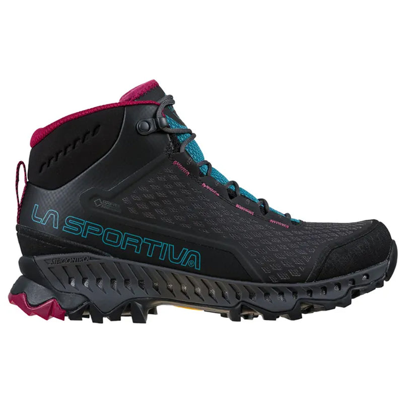 La Sportiva Stream GTX Womens Hiking Boot - Black/Topaz