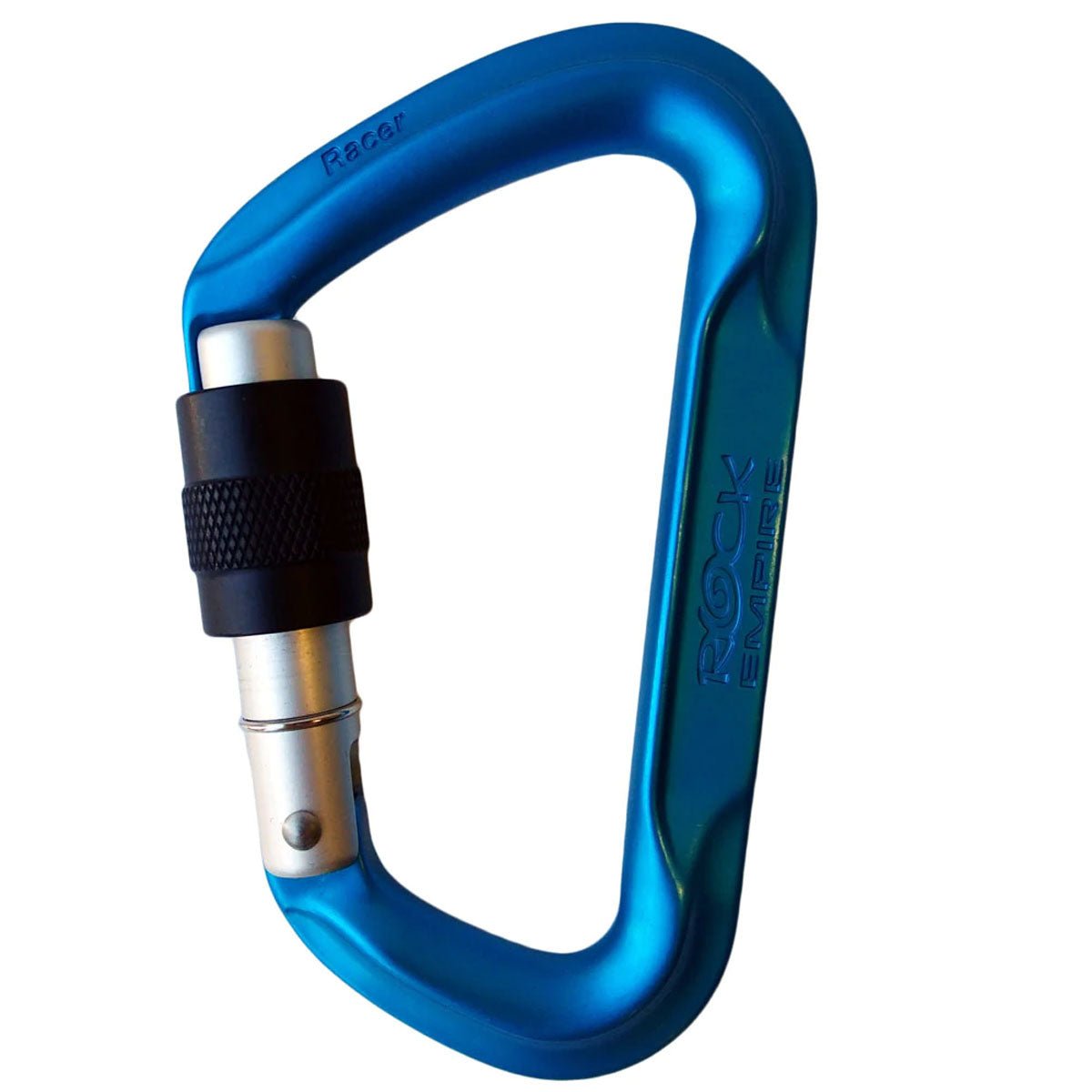 Rock Empire Racer Screw Gate Climbing Carabiner Colour Aqua